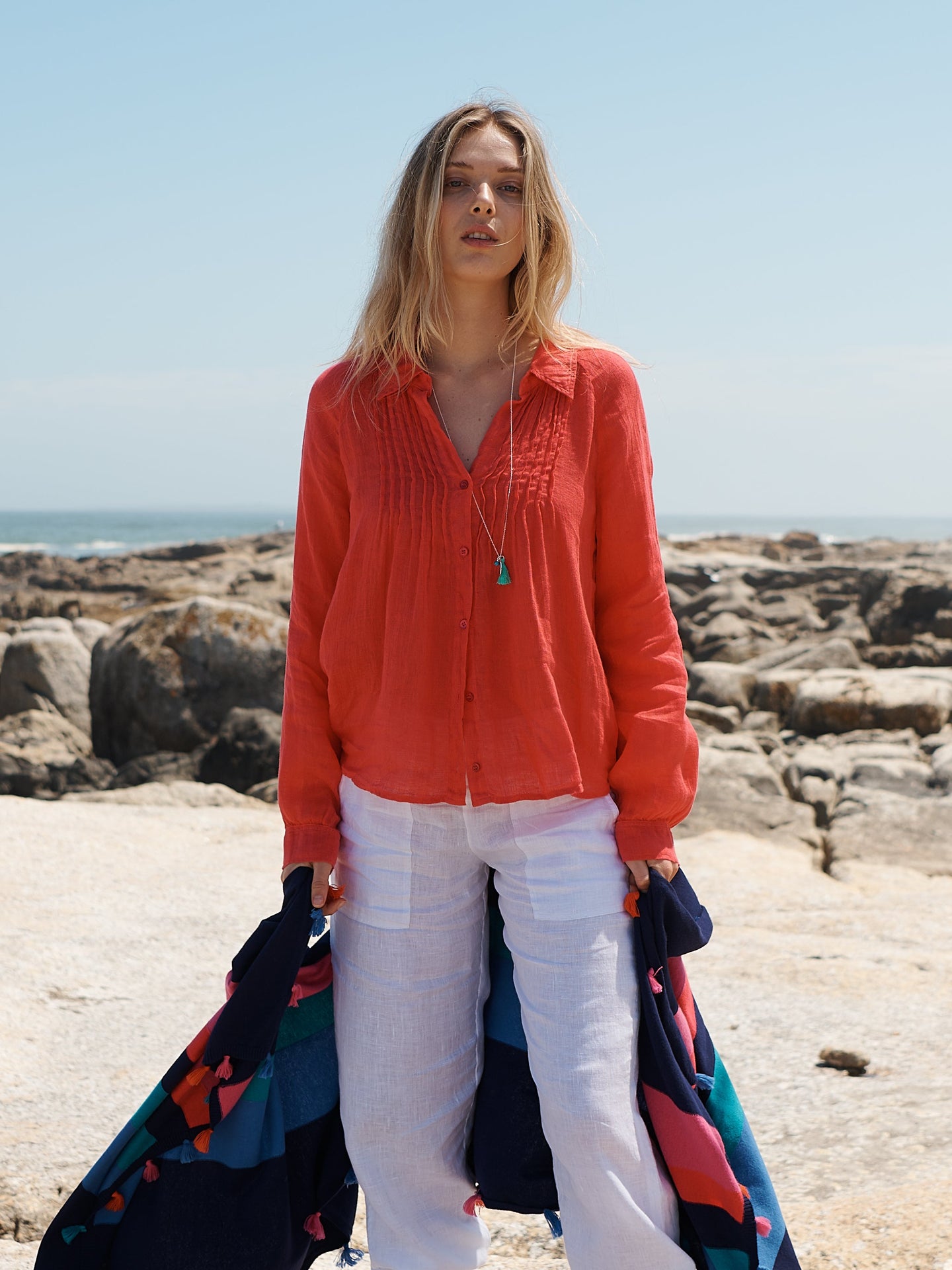 Mimi linen harem pant