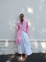 Phil linen shirt dress