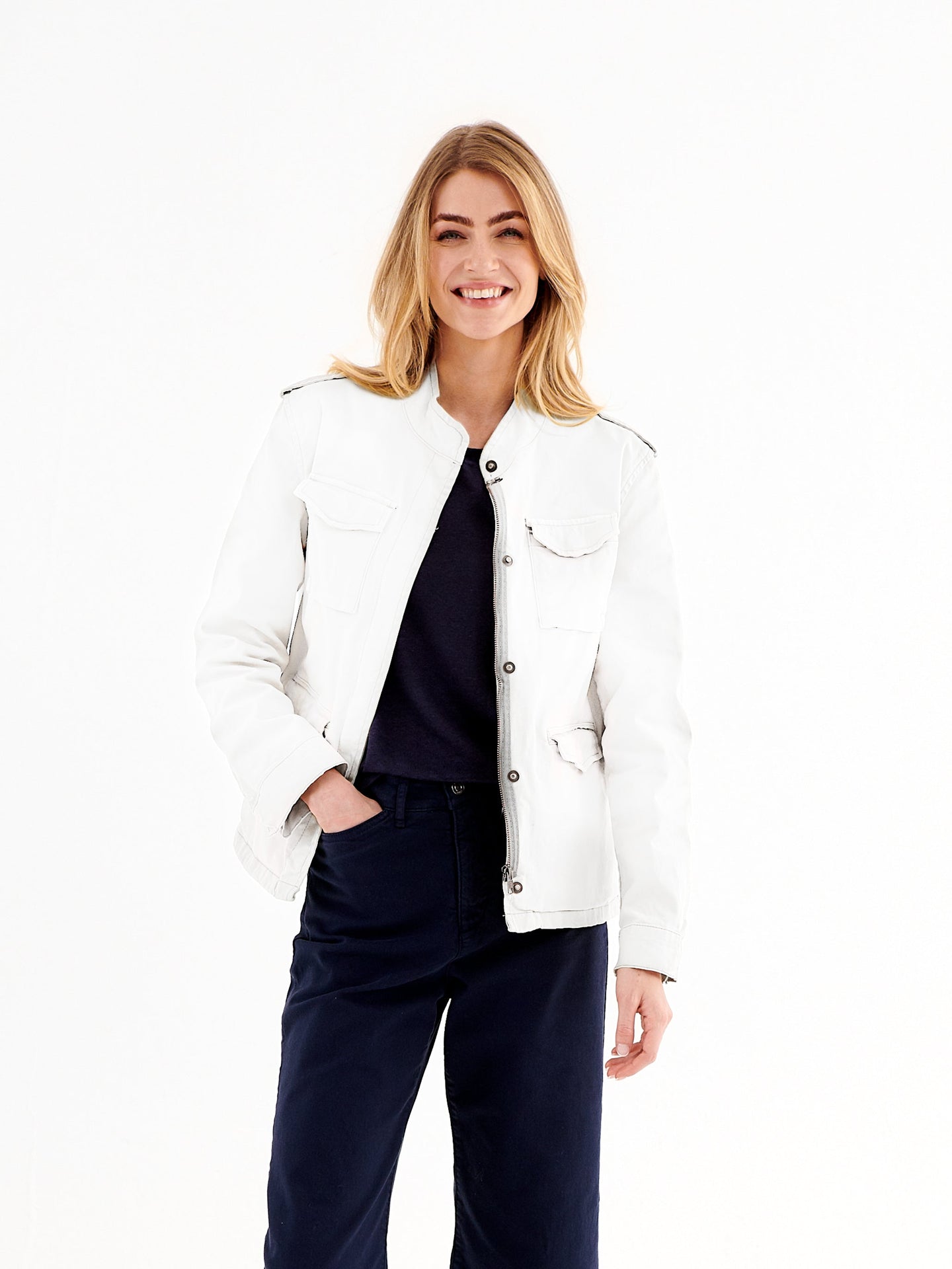 Monica cotton utility jacket
