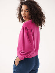 Portia velour sweatshirt