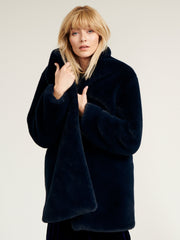 Dulcie faux fur 3/4 coat