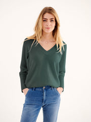 Mari perfect cashmere sweater - Khaki
