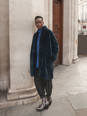 Dulcie faux fur 3/4 coat