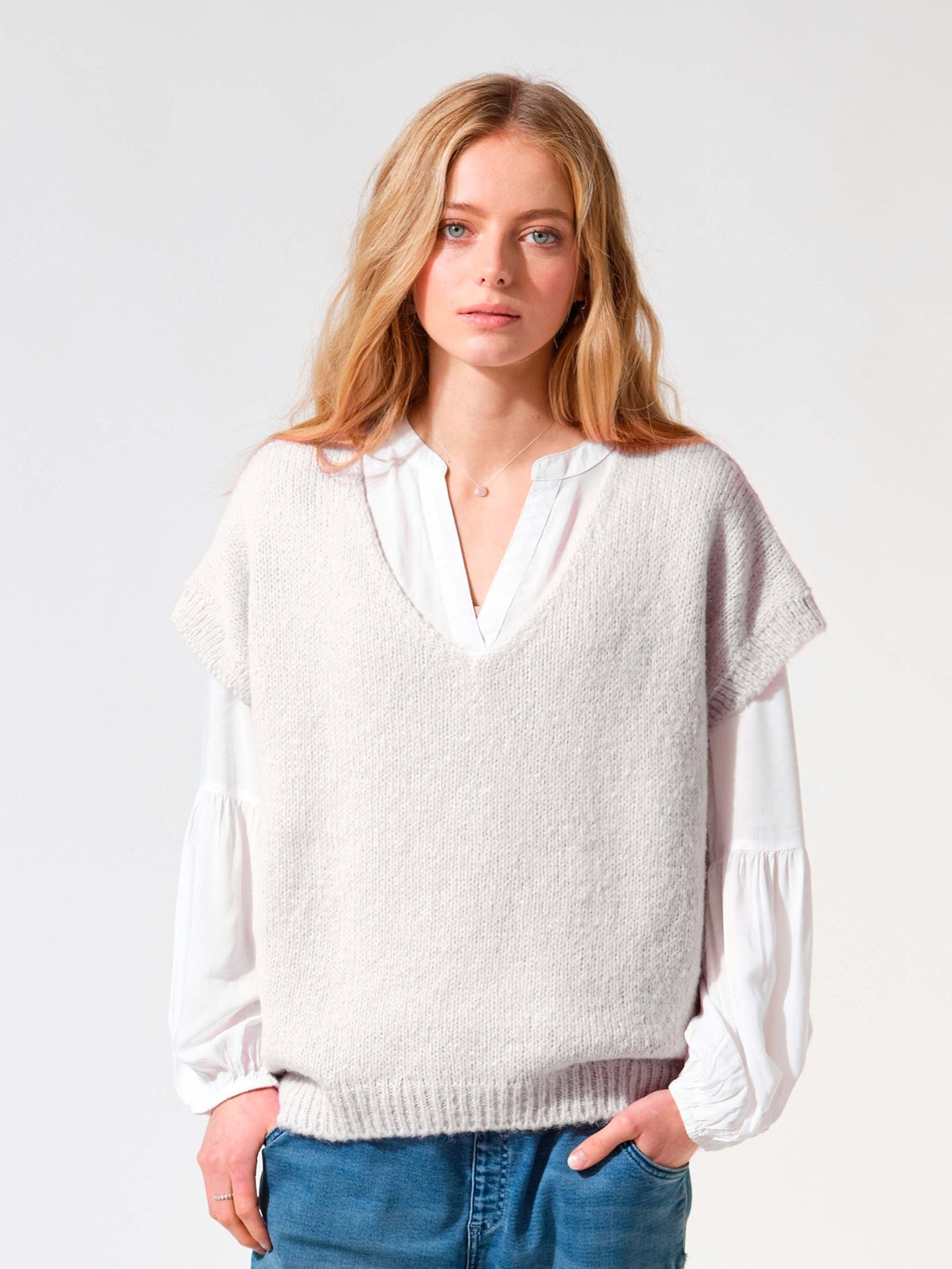 Inge alpaca tank top