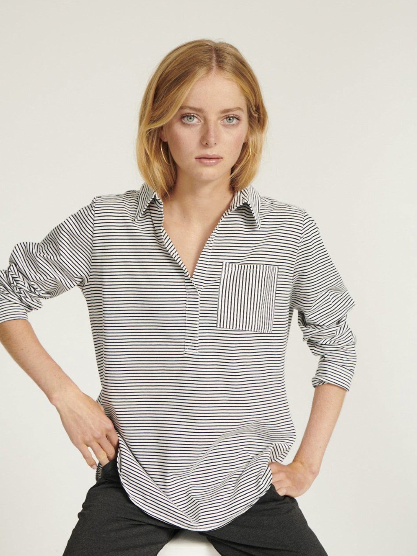 Indie stripe shirt