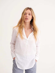 Chrissie linen shirt SS22 - White