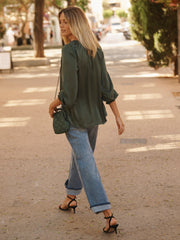 Drew wide leg jean - Light Wash