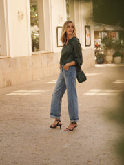 Drew wide leg jean - Light Wash