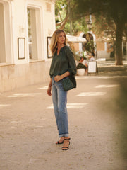 Drew wide leg jean - Light Wash