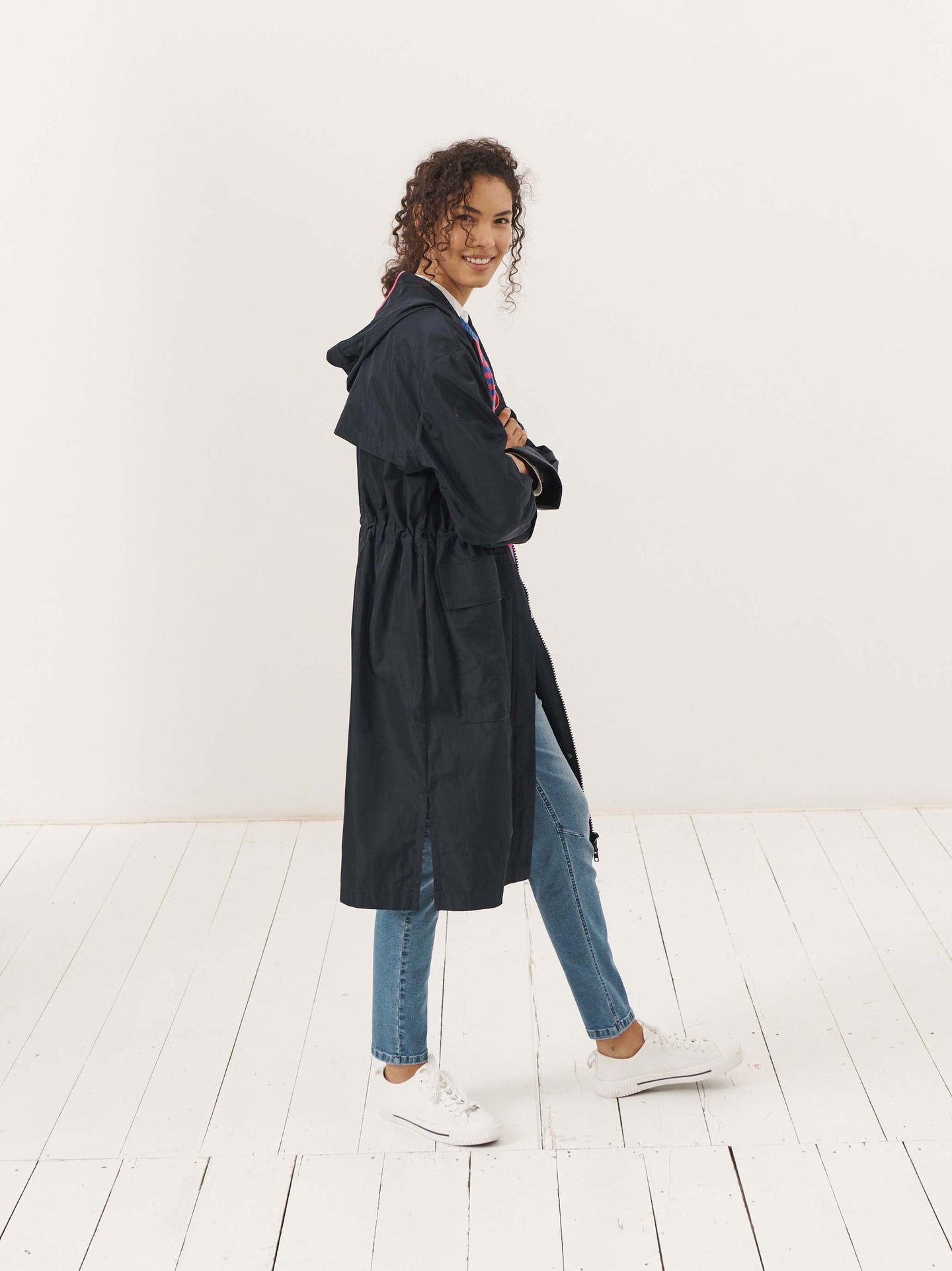 Tiff lightweight drawstring parka