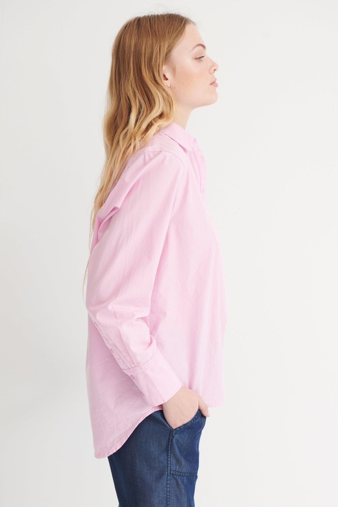Lauren cotton bib front shirt