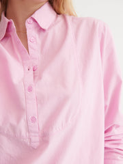 Lauren cotton bib front shirt