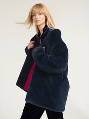 Dulcie faux fur 3/4 coat