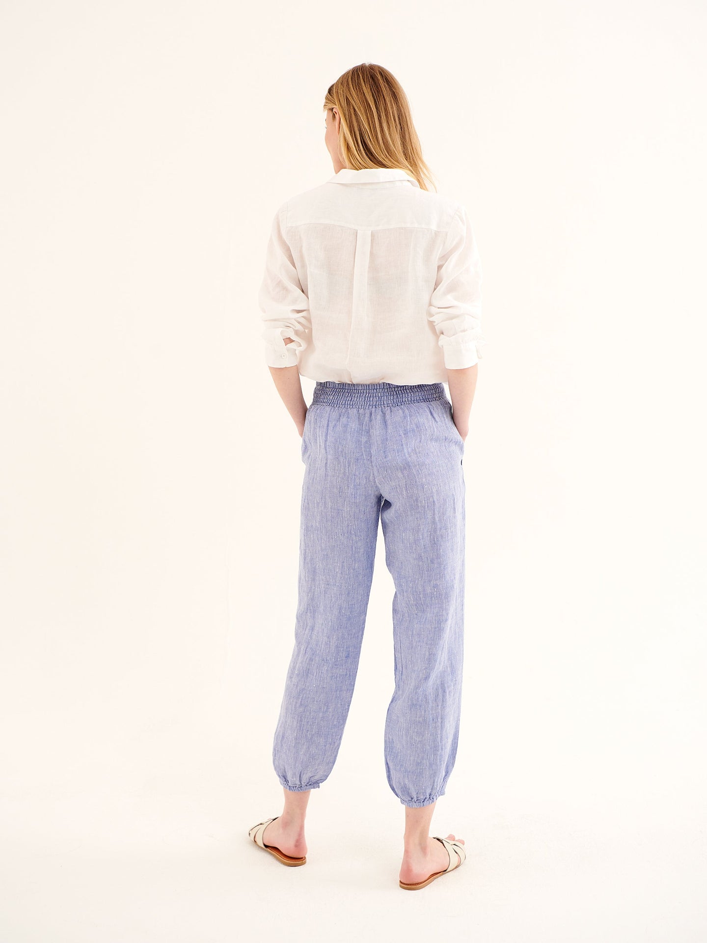 Mimi linen harem pant