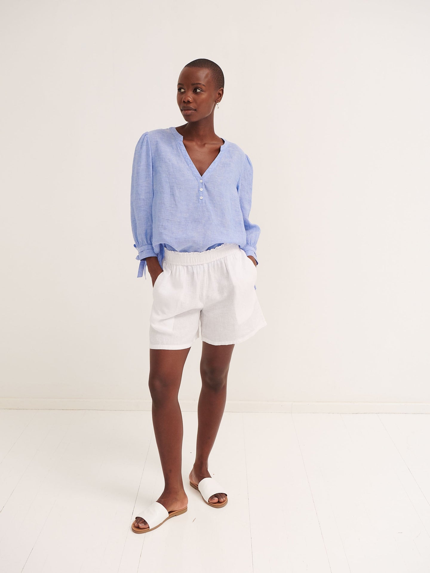 Poppie linen short