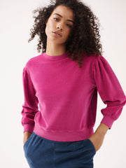 Portia velour sweatshirt