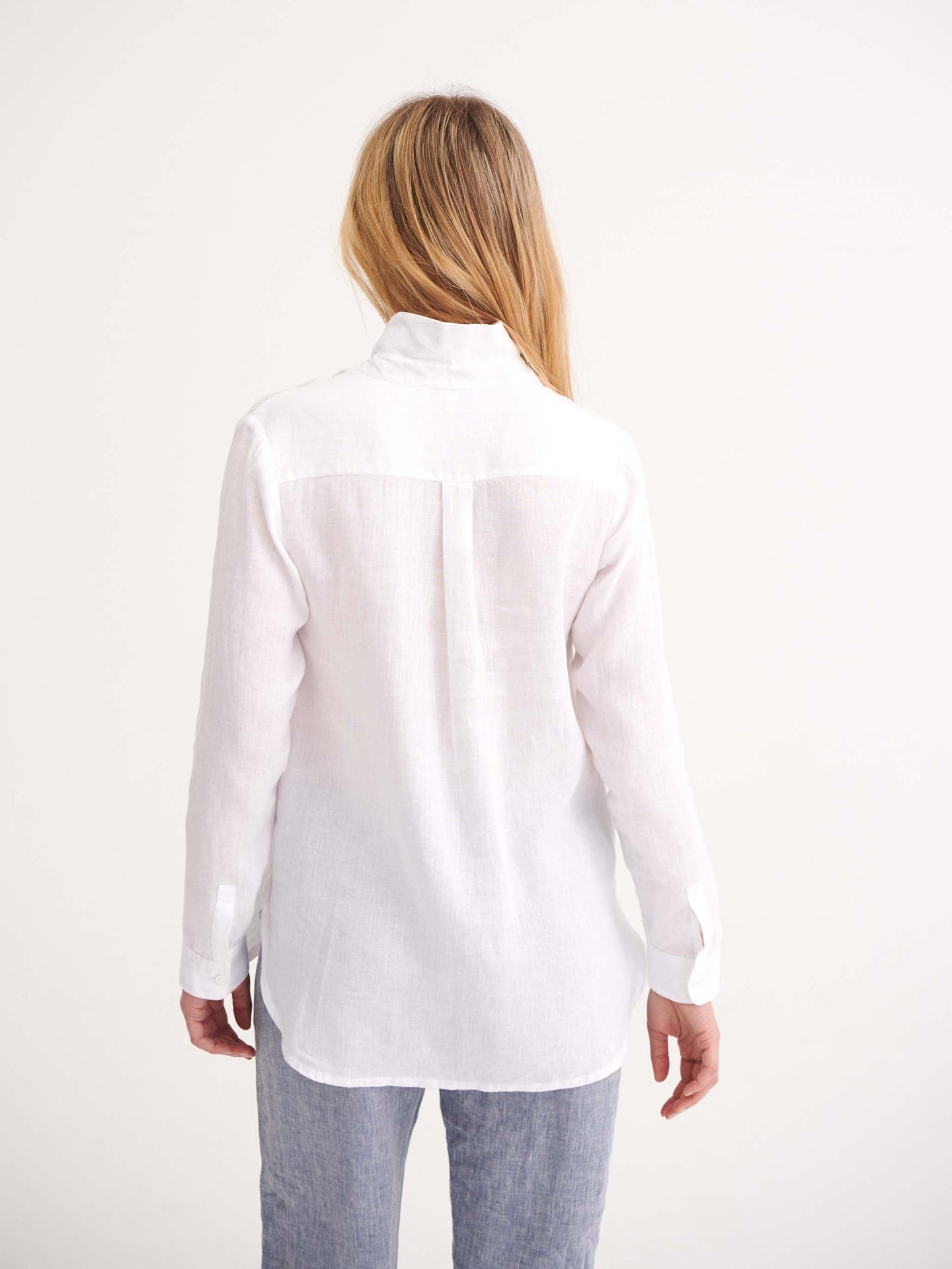 Chrissie linen shirt SS22 - White