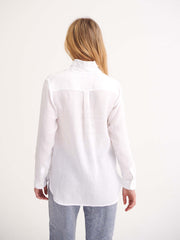 Chrissie linen shirt SS22 - White