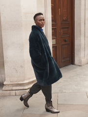 Dulcie faux fur 3/4 coat