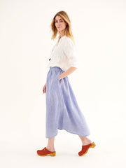 Karina linen relaxed skirt
