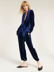 Macey velvet jog pant