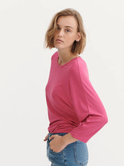 Rhona jersey dolman sleeve top