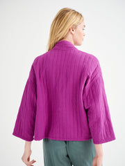 Kimmy double cloth jacket - Magenta