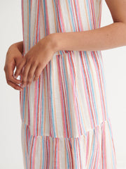 Nini stripe maxi dress