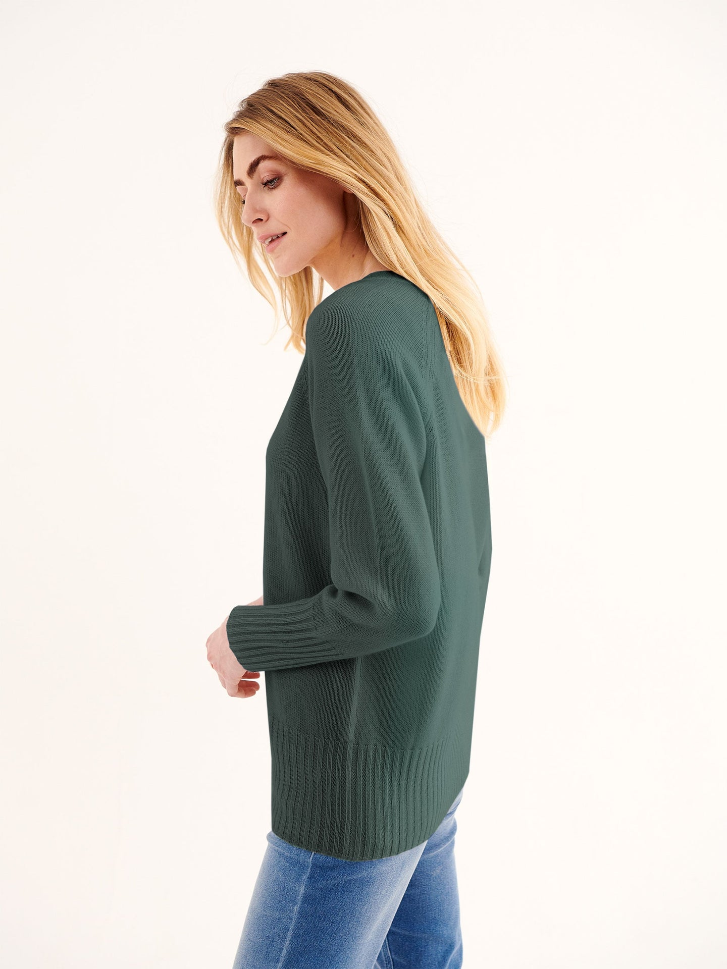Mari perfect cashmere sweater - Khaki