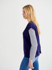 New Willow v-neck tank - Blue