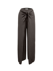 Evie jersey tie front trouser