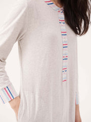 Estella jersey stripe pj romper