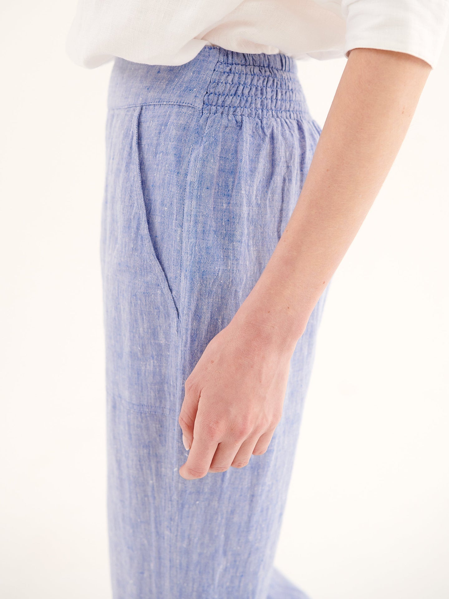 Mimi linen harem pant