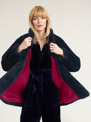 Dulcie faux fur 3/4 coat