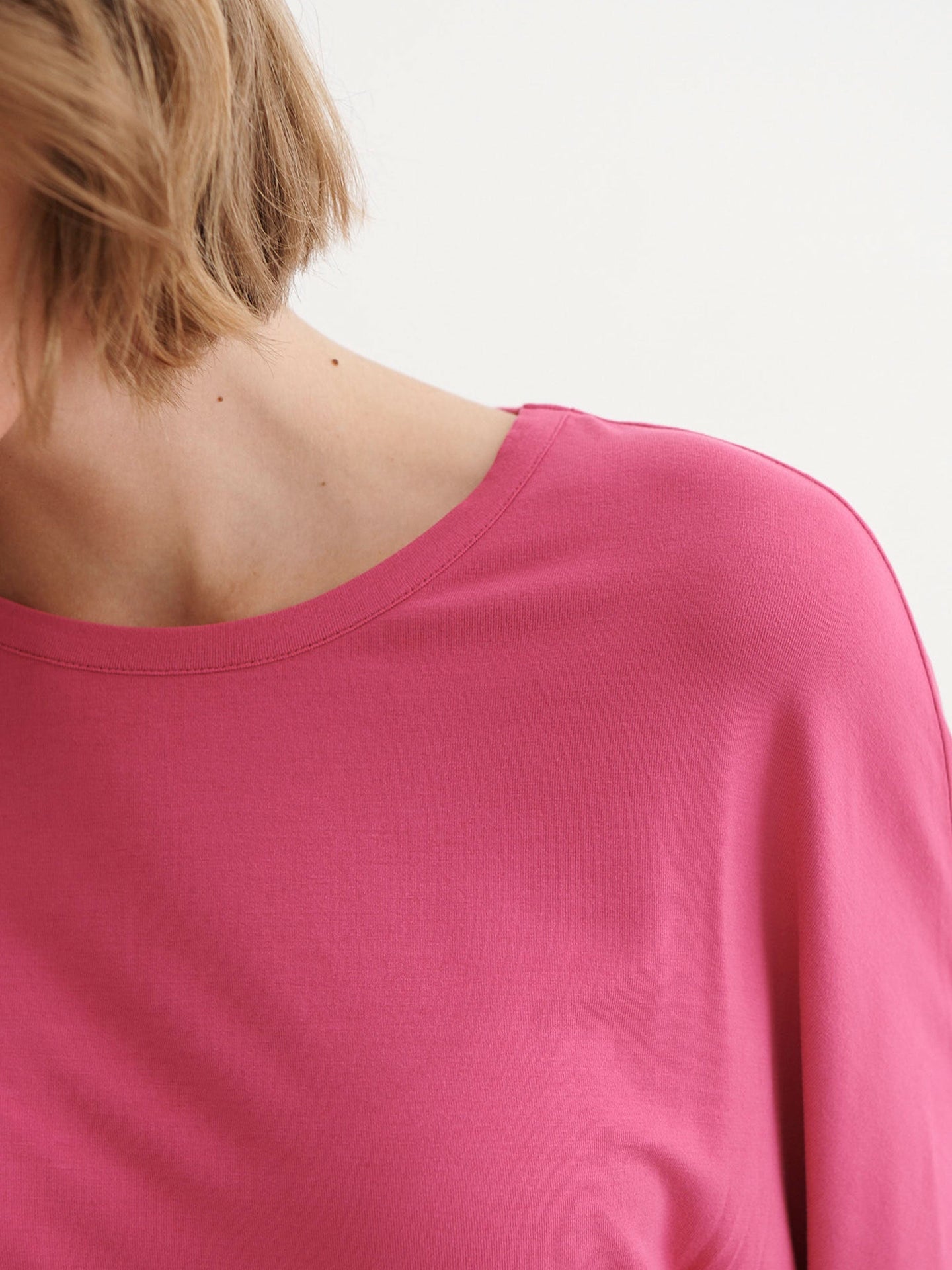 Rhona jersey dolman sleeve top