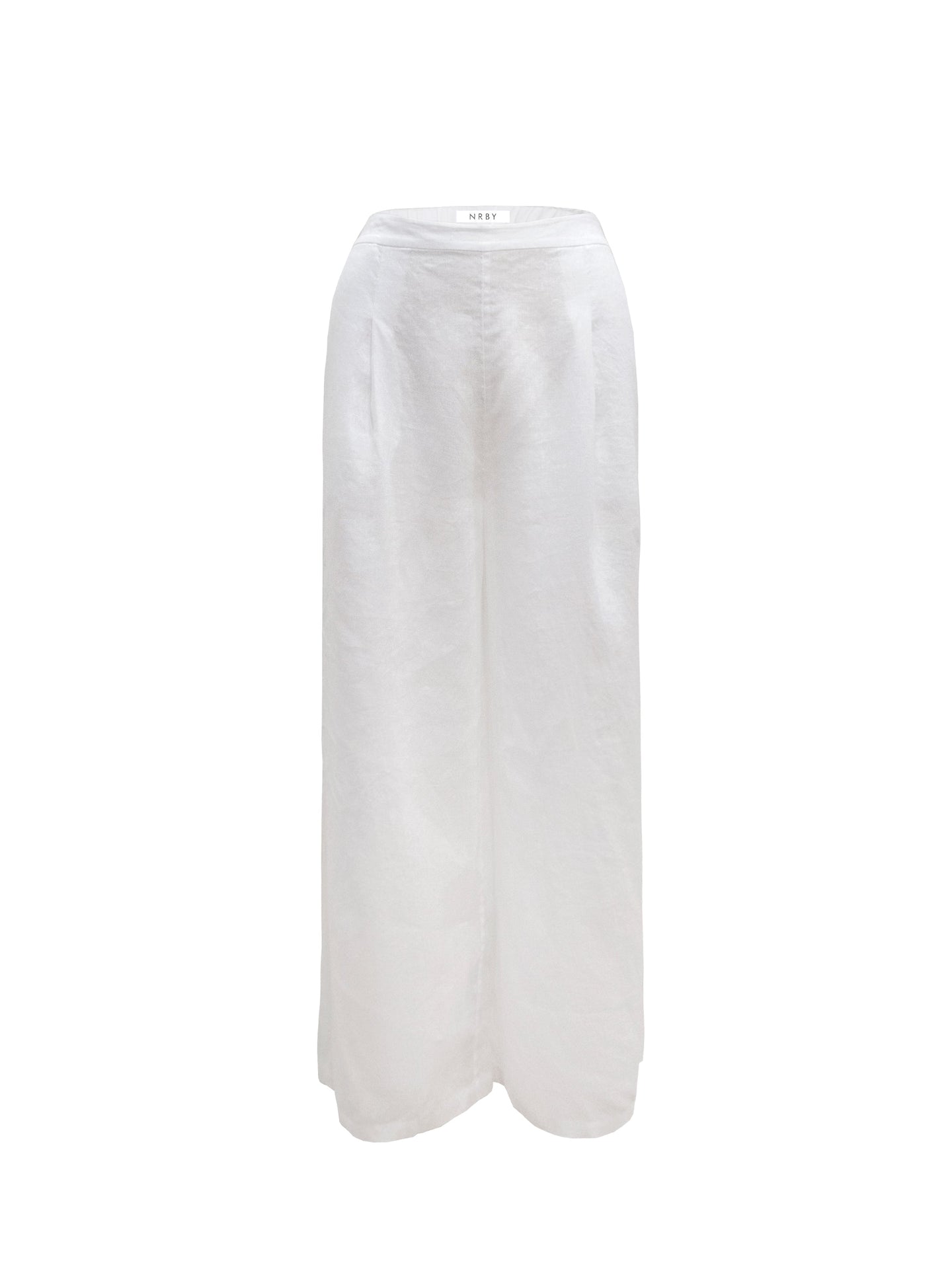 Zoe linen wide leg trouser