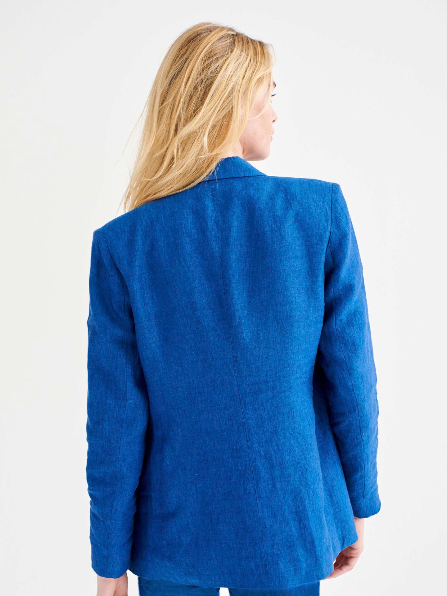 Freddie linen blazer