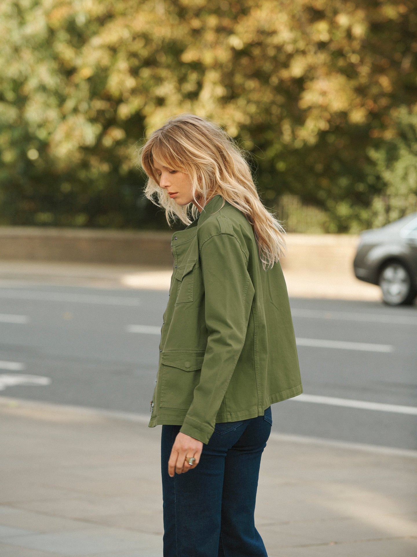 Green Cotton Jacket