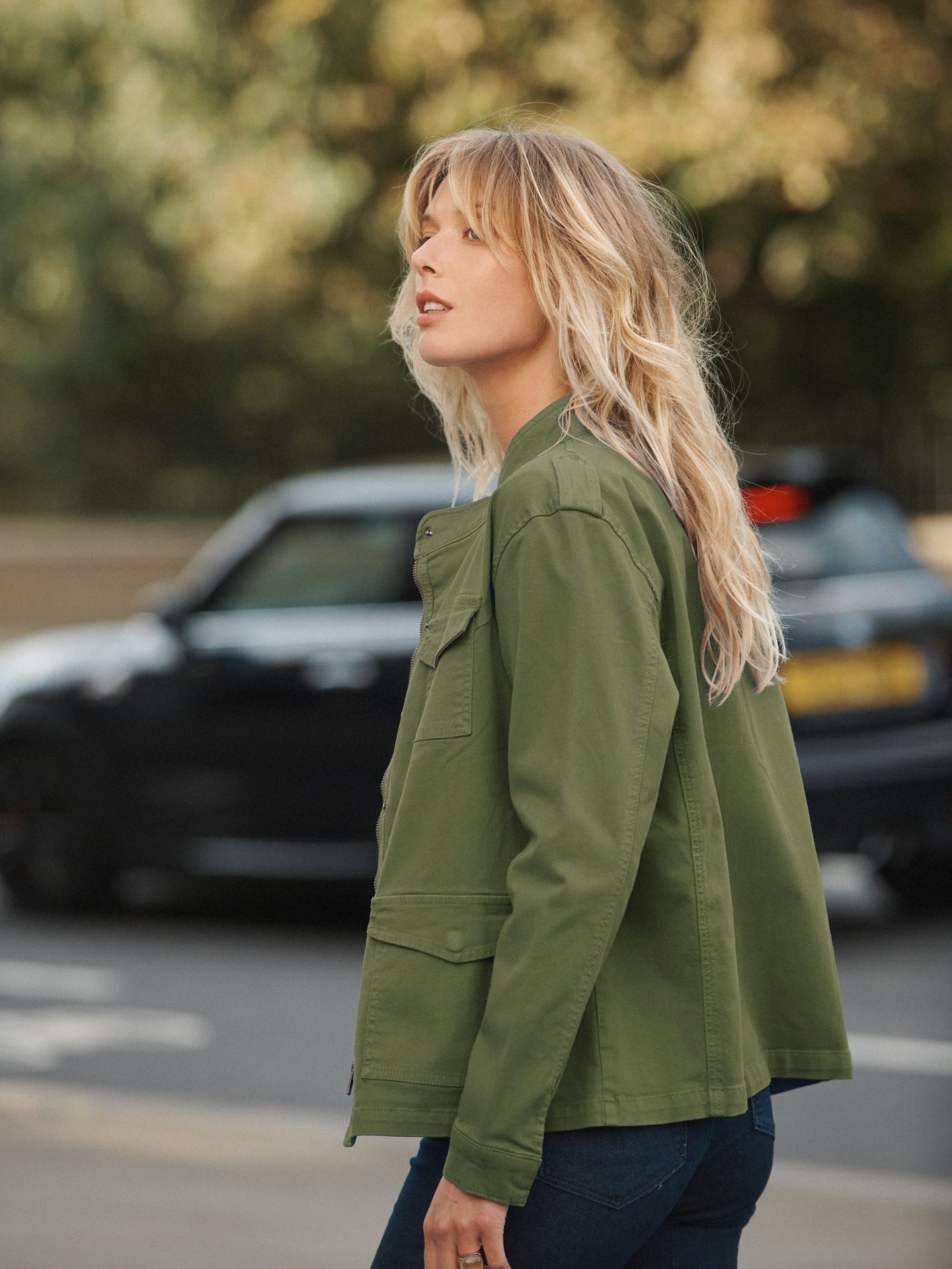 Green Cotton Jacket