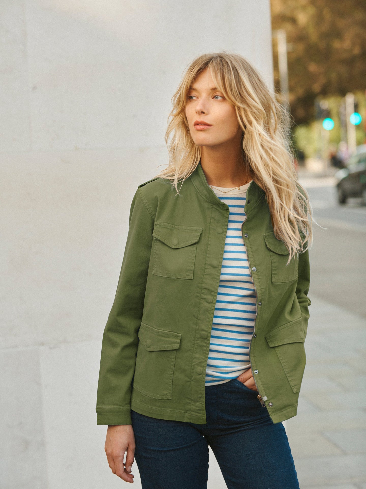 Green Cotton Jacket