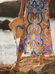Printed Silk Dress