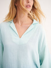 Serena cotton polo shirt