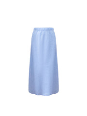 Tabby linen skirt