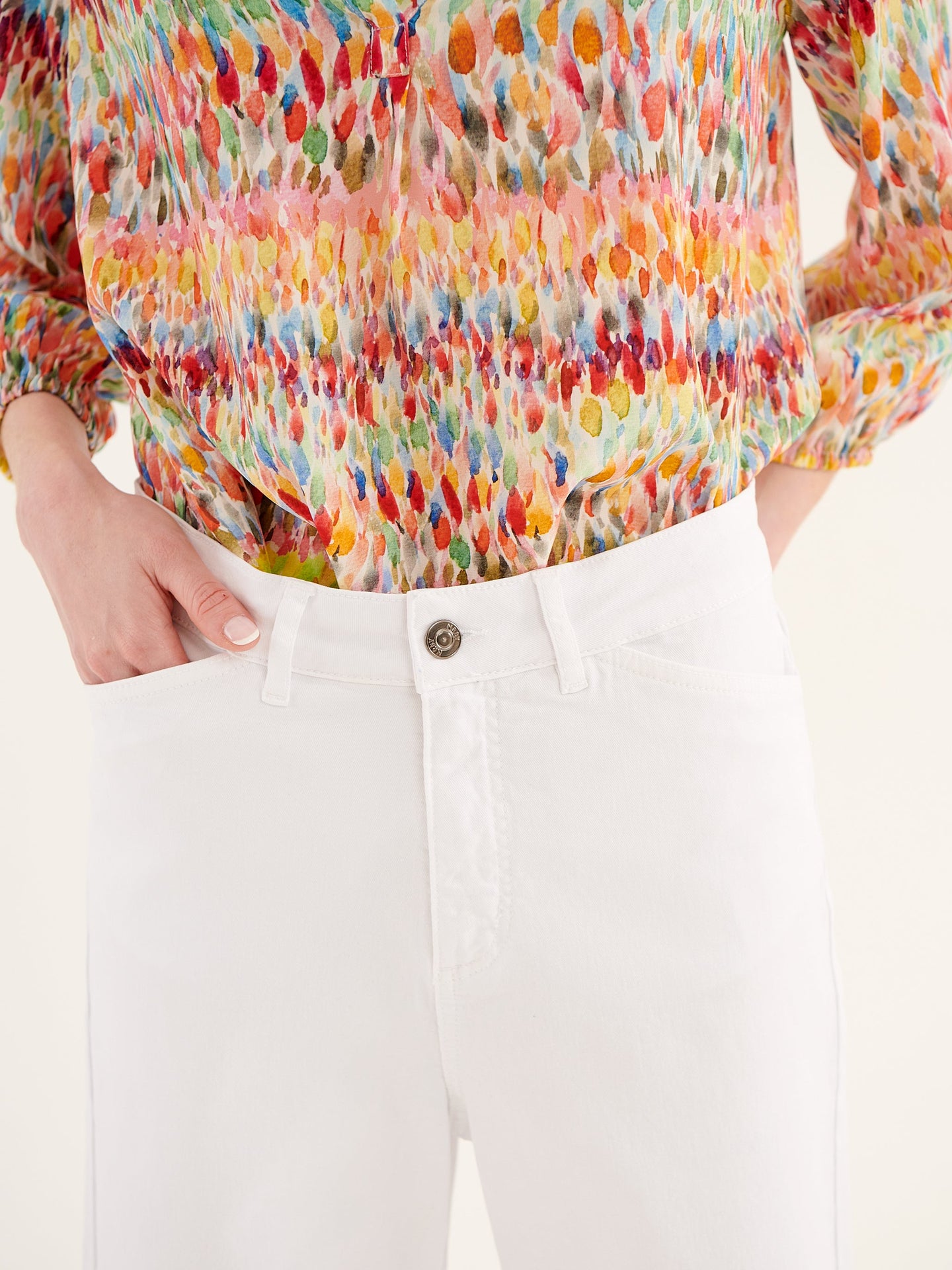 Asha cotton crop culotte