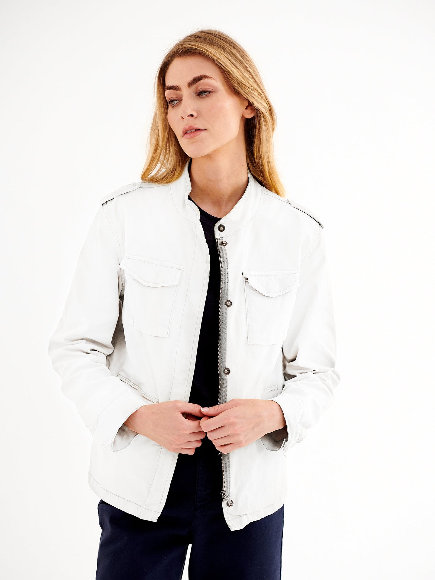 Monica cotton utility jacket