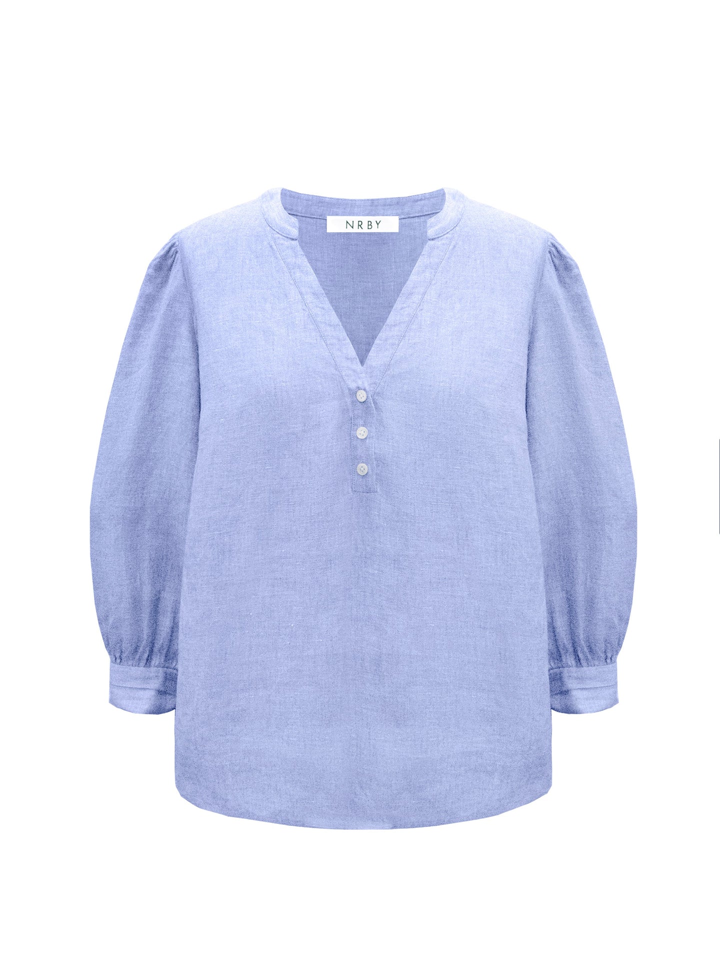 Heidi linen tie cuff shirt