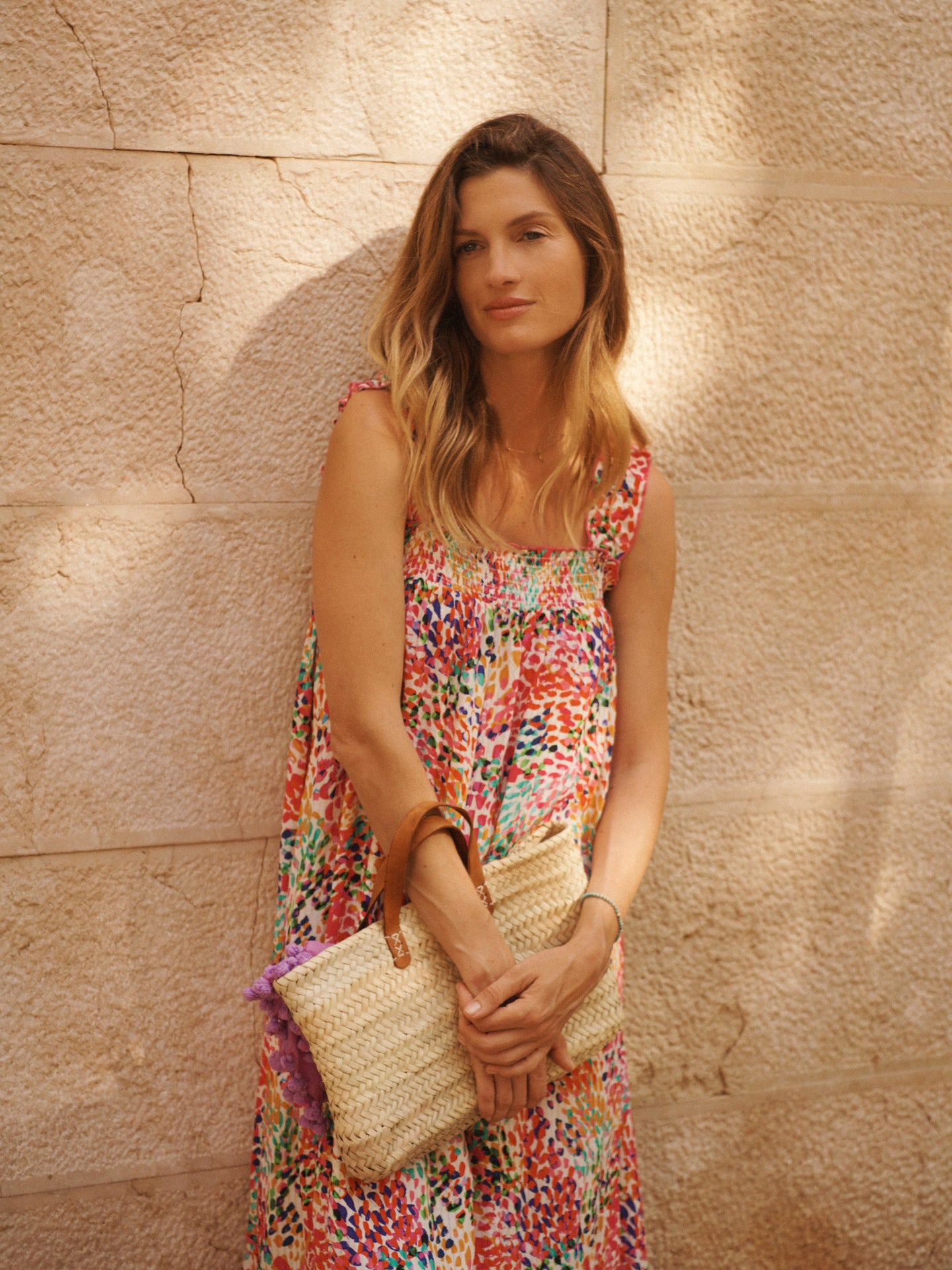 Printed Viscose Dress