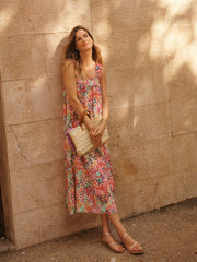 Printed Viscose Dress