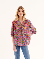 Natasha tie neck shirt