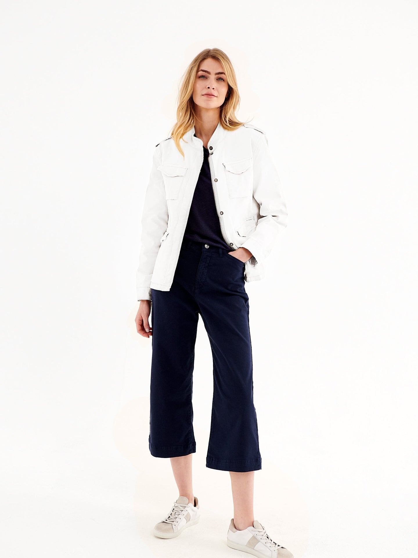 Monica cotton utility jacket